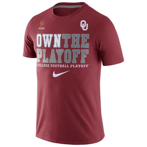 Oklahoma Sooners Nike 2016 College Football Playoff Bound Own the Playoff WEM T-Shirt - Crimson,We sell and wholesale Oklahoma Sooners Nike 2016 College Football Playoff Bound Own the Playoff WEM T-Shirt - Crimson on line form chian!